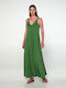 Vamp Maxi Rochie Green