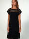 Vamp Kleid Black