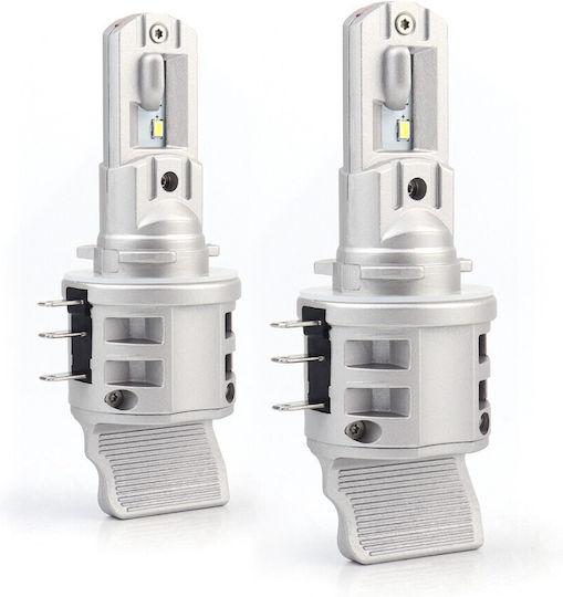 Λάμπες Αυτοκινήτου H15 / DRL Canbus LED 5000K Ψυχρό Λευκό 6V / 12V / 24V 50W 2τμχ