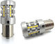 Lampa Auto P21W / BA15S / R10W / DRL Canbus LED 5500K Alb Rece 12V / 24V