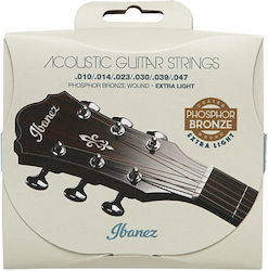 Ibanez IACSP61C Einstellen Akustikgitarrensaiten Bronze 10 - 47 Ibanez IACSP61C Einstellen Akustikgitarrensaiten Bronze 10 - 47