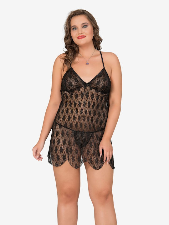 Moongilr Summer Babydoll Black