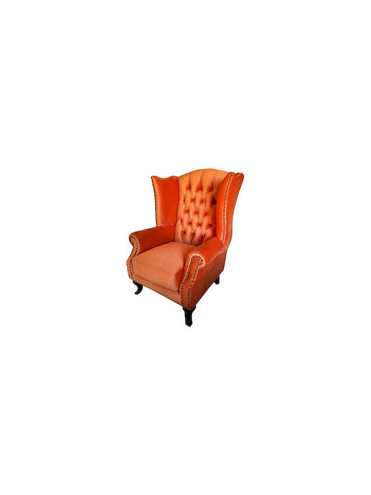 Bergère Orange 83x82x116cm