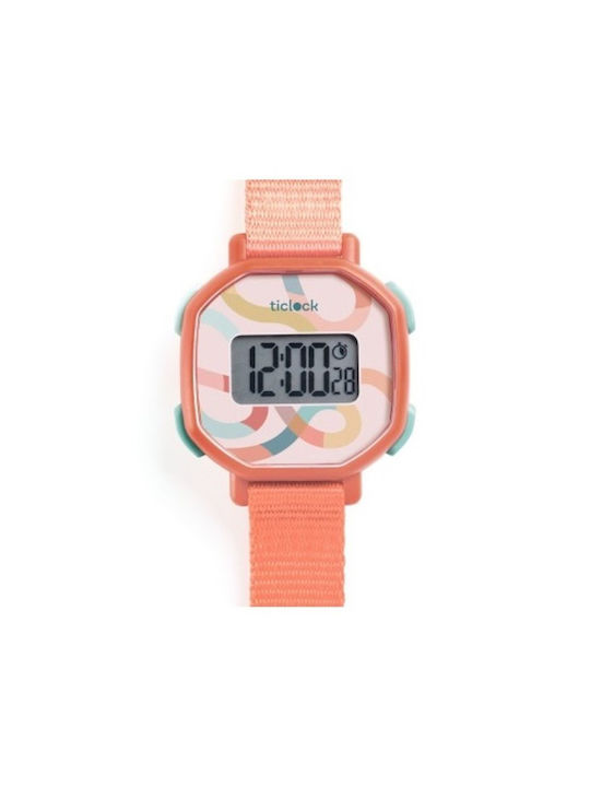 Djeco Digital-Armbanduhr "pastell Volute"