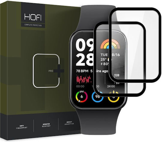 Hybrid Glass Hofi Hybrid Pro+ 2-pack Xiaomi Smart Band 8 Pro Black