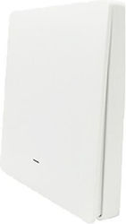 SmartWise Switch Front in White Color SMW-ALK-BW1