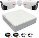 Hikvision Sistem CCTV Integrat cu 2 camere 1080p