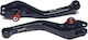 Set of Motorcycle Brake/Clutch Levers Adjustable Black M01401040
