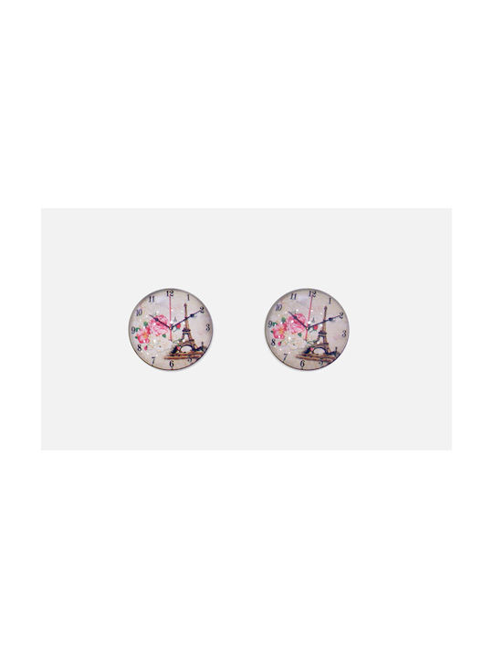 Wall Clock Glass Transparent Ø50cm