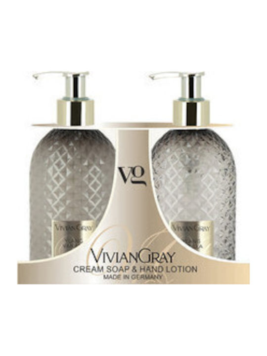 Set de săpun și loțiune de mâini Ylang & Vanilla Cream Soap & Hand Lotion - Set cosmetic de îngrijire a mâinilor