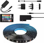 Sonoff Waterproof LED Strip Power Supply 12V RGB Length 5m Set with Remote Control and Power Supply SMD5050