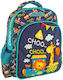 Must Team Schulranzen Rucksack Kindergarten Little Train mit Flaschenhalter 8Liter