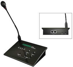 Microfon cu 2 Zone cu Paging de la Distanță Dsppa Rm20 pentru Mp200u, 300u, 600u, 1000u
