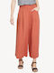 Damen Hoch tailliert Culotte Orange
