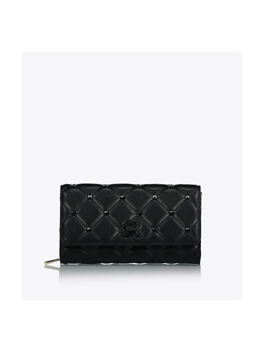 Axel Large Women's Wallet Black