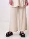 Damen Stoff Hose Beige