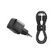 Native Union GaN с USB-C порт и кабел USB-C - USB-C 37W Power Delivery Черен (FAST30-CC-BKCOS-EU)