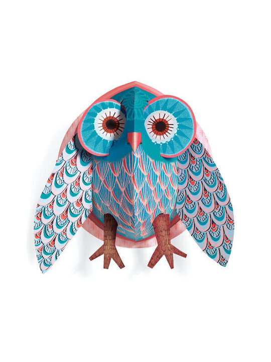 Djeco Decorative Wall Decoration Three-Dimensional Owl