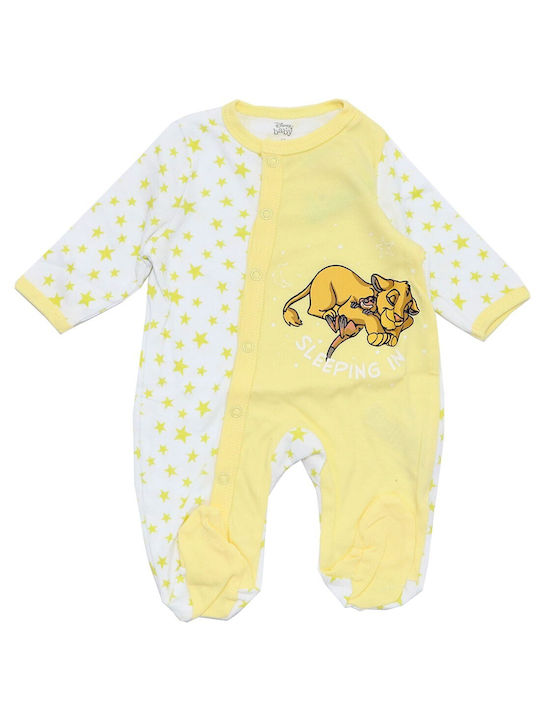 Disney Baby Bodysuit Set Yellow