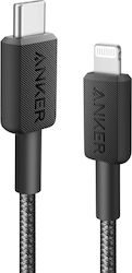 Anker USB-C la Cablu Lightning Negru 1.8m (A81B6G11)