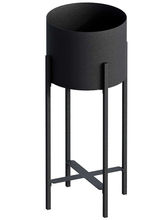 Aberto Design Pot Black 23x23x48cm