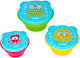 U-Grow Plastic Kids' Lunch Set 0.34lt