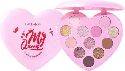 Handaiyan Palette with Matte Eye Shadows in Pressed Powder Form 12g