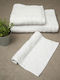 Politishome Hotelhandtuch Gesicht 90x50cm Weiß Gewicht 450gsm