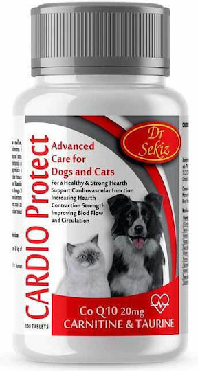 Real Pet Πολυβιταμίνες Σκύλου και Γάτας σε Δισκία 100 tabs για Καρδιακές Παθήσεις