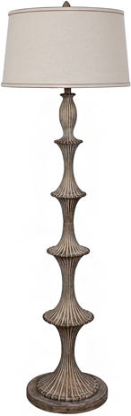 Stehleuchte Beige