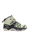 Salomon X Ultra 4 Mid GTX Women's Hiking Waterproof Boots with Gore-Tex Membrane Green