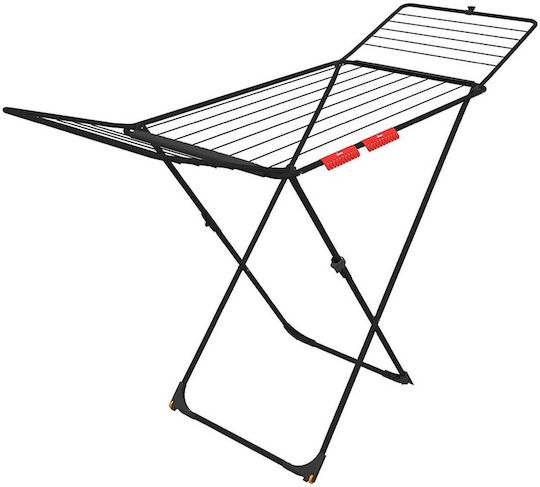 Vileda Universal Folding Floor Clothes Drying Rack with Hanging Length 18m