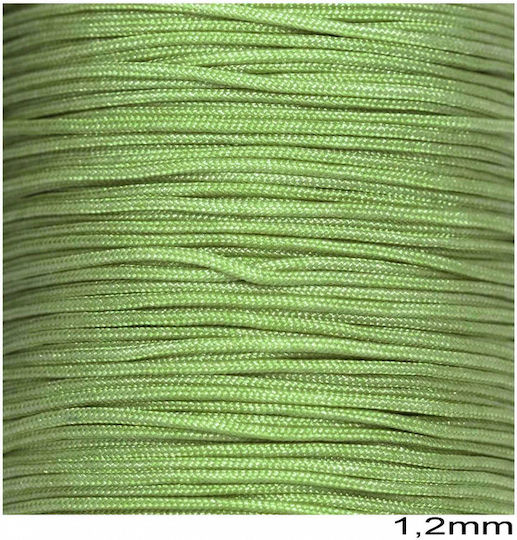 Jade Șiret Rotund Verde 1.2mm x 10m