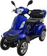 Επιδοτουμενο Τετρακυκλο Ηλεκτρικο Scooter T408 Quater Blue