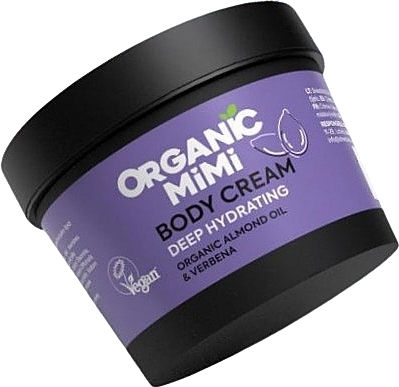 Bio Mimi Körpercreme Mandel & Eisenkraut 100ml, tief feuchtigkeitsspendend