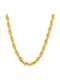 Jt Unisex Halskette Kette Stahlseil 4mm Gold