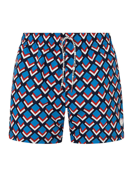 Pepe Jeans Men's Swimwear Shorts Navy Blue with...