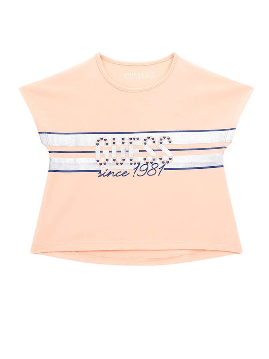 Guess T-Shirt K4gi01k6yw4 Peach