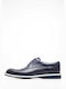 Vice Footwear Men's Leather Casual Shoes Blue