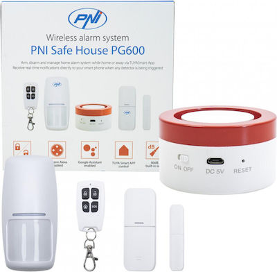 PNI Autonomous Wireless Alarm System (Wi-Fi)