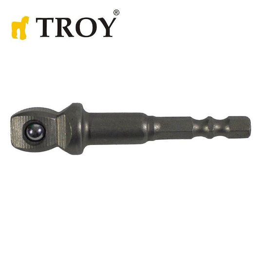 Troy Adapter Pneumatisch mit Aufnahme 1/4'' und Ausgang 1/2''