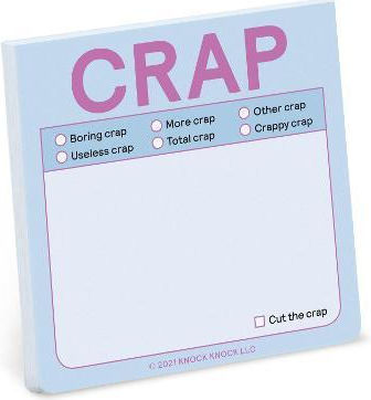 Crap Sticky Note Pastel Version Miscellaneous Print