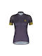Scott Short Sleeves Cycling Jersey Purple