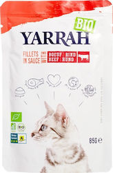 Yarrah Υγρή Τροφή για Γάτα με Μοσχάρι 85gr