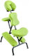 Quirumed Metallic Folding Green Massage and Physiotherapy Chair 95x50cm