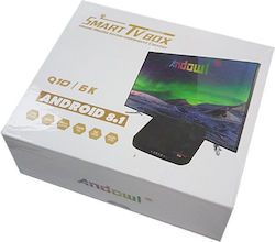 Andowl TV Box 4K UHD cu WiFi 4GB RAM și 64GB Spațiu de stocare cu Sistem de operare Android 8.1