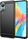 Back Cover Πλαστικό / Σιλικόνης Μαύρο (Oppo A78 4G)