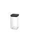 Brabantia Βάζο Γενικής Χρήσης με Καπάκι Πλαστικό Μαύρο 1600ml