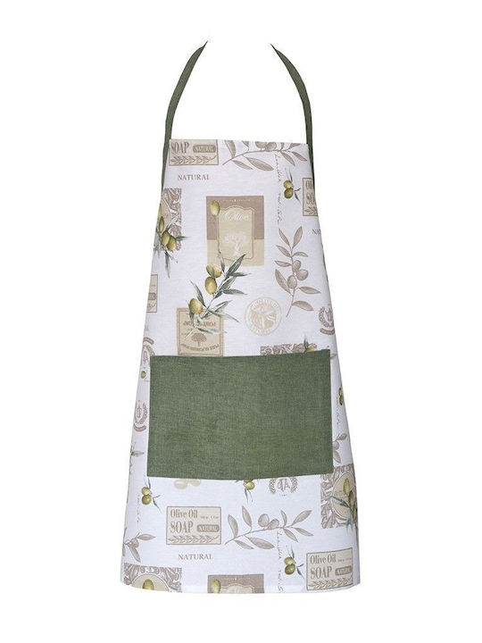 Dimeco Apron White 80x70cm