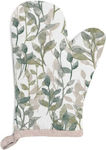 Homeline Oven Mitt Fabric Green 1pcs